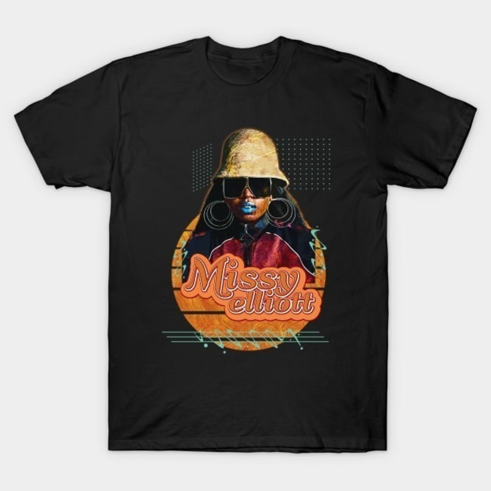 Missy Elliott Retro Art - Missy Elliott - T-Shirt
